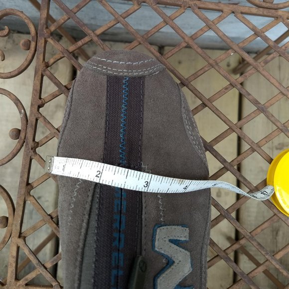 Merrell front zip suede Arabesque slip on sneaker NWOT - Picture 9 of 9